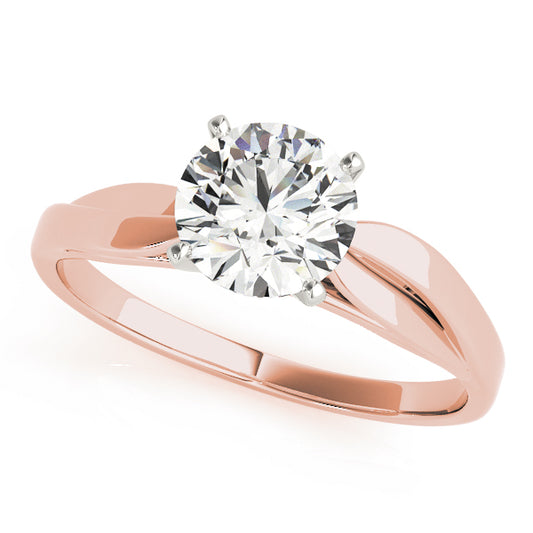 Engagement Rings Solitaires - 14KT Rose Gold