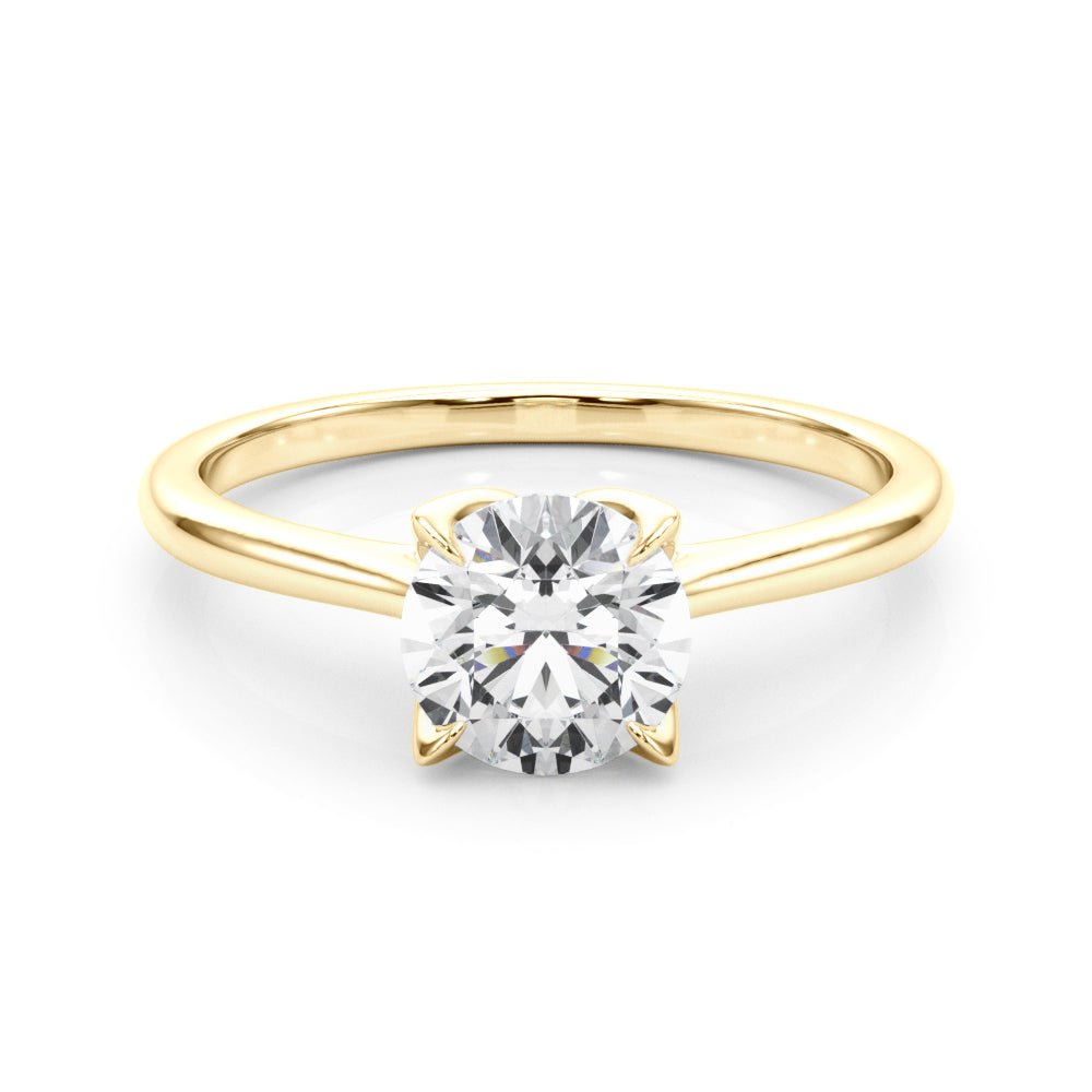 SOLITARE-ENGAGEMENT-RING - 14KT Yellow Gold