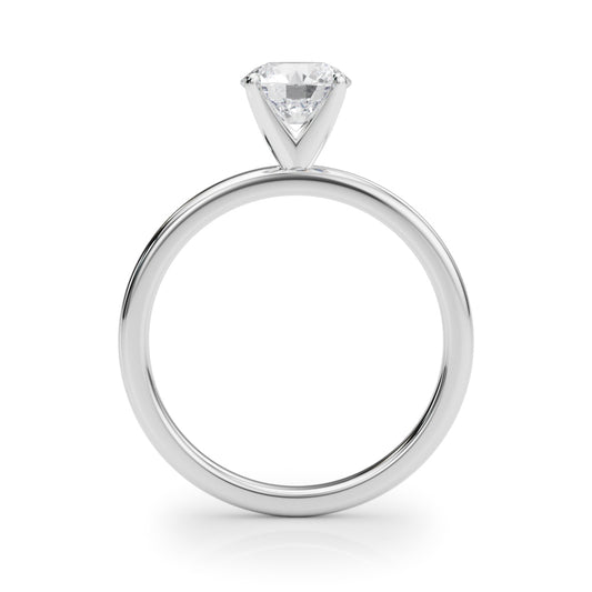 LACEY SOLITARE ENGAGEMENT RING - 14KT White Gold