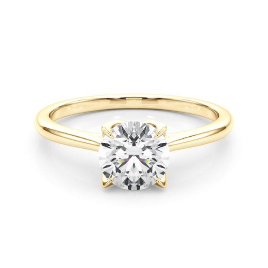 SOLITARE-ENGAGEMENT-RING - 14KT Yellow Gold
